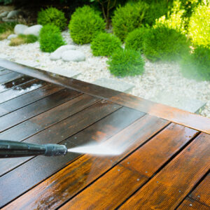 Pressure Washing Your Deck